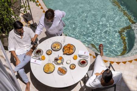 Riad Laz Mimoun · Petit-Déjeuner dans un Riad avec Restaurant Marocain à Marrakech Medina 